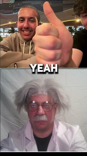 Einstein Vanished AGAIN in Chat Roulette 😱 #Shorts
