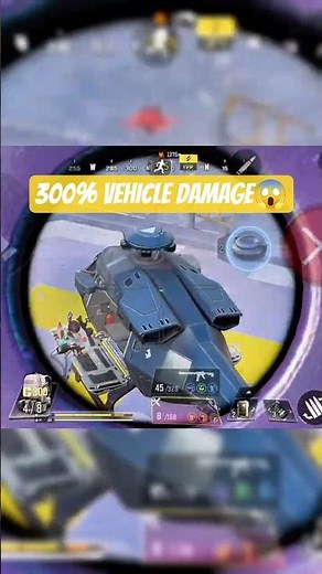 2 SHOTS = VEHICLE DESTROYED?! 😱🔥 ZRG 300% DAMAGE #codm #codmgameplay