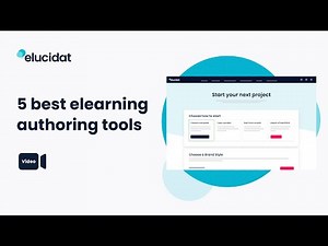 5 best elearning authoring tools | Elucidat comparison