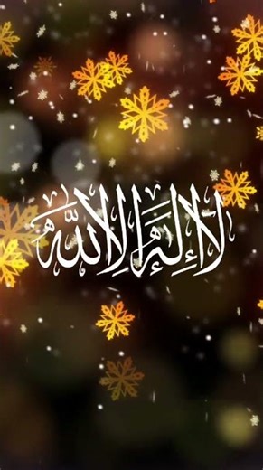 الباقيات الصالحات : لا اله الا الله