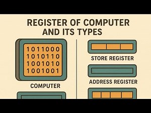 What is Computer Register/Computer Registers: Meaning, Types, and Functions