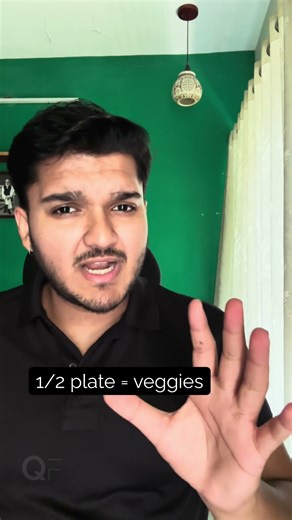 How to balance a plate | Simple and Easy method | #quickfit #balanceplate #nutrition