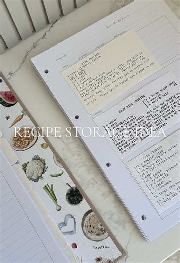 Creative Recipe Storage Ideas for Family Favorites