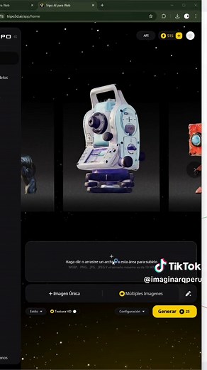 Encuentra Bloques 3D Rápido con TRIPOAI