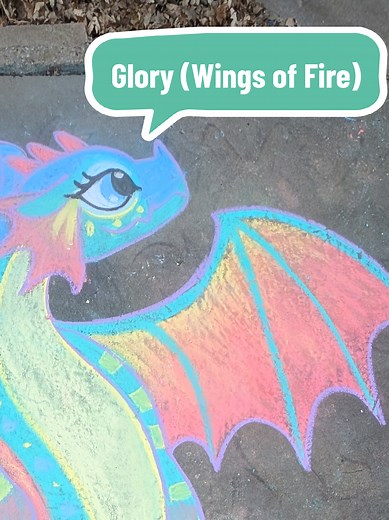 Explore Glory the Rainwing from Wings of Fire