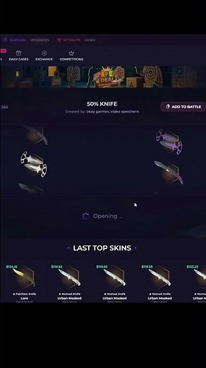 Opening 2 50% knife cases