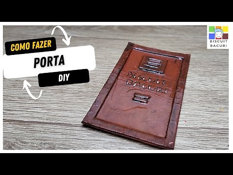 DIY: How to Make a Realistic Door for Dioramas and Scale Models with Cardboard and EVA Foam | Sim...