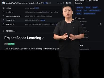 程序员必备编程学习网站project based learning#程序员 #代码 #编程,codeproject- 抖音