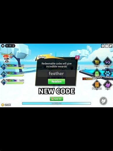 New Code in Catch a Monster! #catchamonster #robloxgames #roblox