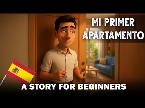 Spanish Short Story for Beginners (A1 -A2) - My First Apartment
