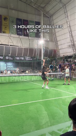 Pro level intensity lasted for 3 sets. #neuronpadel #BPA #balipadel