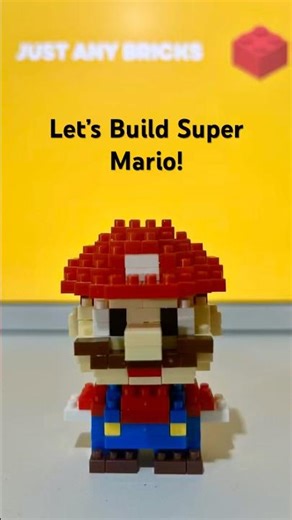 Let’s Build Super Mario with Bricks! 🍄 #lego #supermario #mario