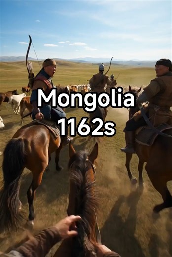 Genghis Khan (c. 1162–1227) unified the Mongol tribes in 1206, founding the Mongol Empire.