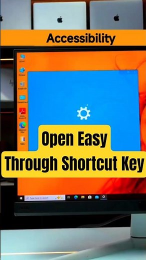 Open Accessibility Settings! Windows + U Shortcut | PC & Laptop #shorts