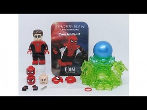 My Lego Custom Collection Spider-man Far From Home Peter Parker from Jin Custom