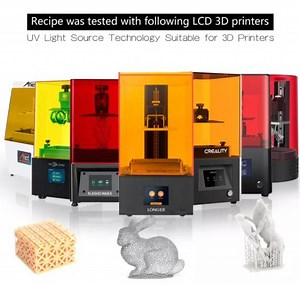 [Hot Item] High Level 3D Printers UV Resin LCD UV-Curing Resin 405nm Standard Photopolymer Resin LCD 3D Printing Semi Transparent Red Resin 1000g