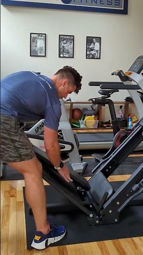 Leg Press Hack Squat Machine | Titan Fitness