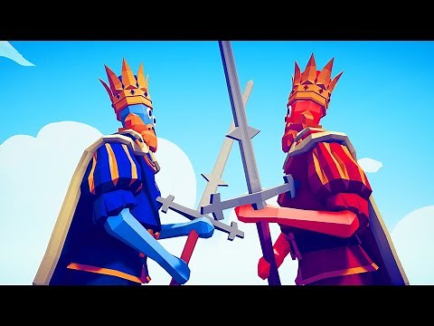 THE KING IS THE KING - KING VS EVERY UNIT ARENA #1 | TABS - Totally Accurate Battle Simulator