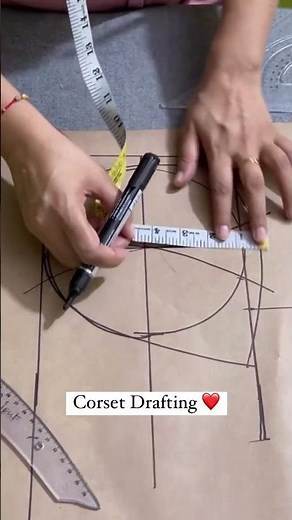 Corset Drafting ❤️