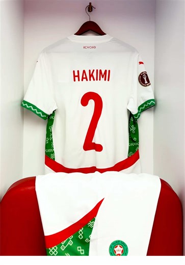 غرفة الملابس جاهزة لأسود الأطلس👌🏻 The locker room is ready for our LIONS 🦁 #DimaMaghrib 🇲🇦 | #AFCON25