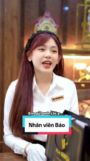 Hài hước với nhân viên báo