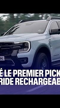 On a testé le premier pick-up Ford hybride rechargeable