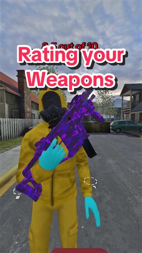 Rating Your Virtual Reality Weapons: A Guide