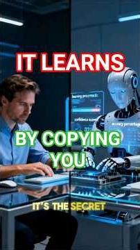 The Secret Robot That Learns By Copying You. #didyouknow #aishorts #tech