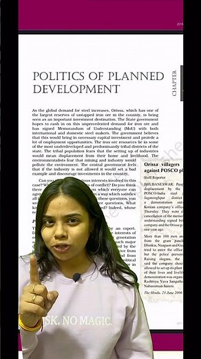 Politics of planned development #oneshot #politicalscience #class12humanities