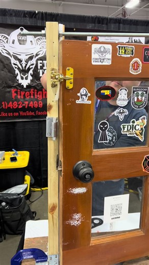 🚨The Firefighter Swipe Tool is the GOAT for inward opening doors in our Respectful Entry Kit‼️ #firefighter #police #military #locksmith