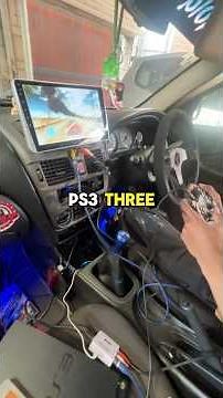 PlayStation 3 in the car - tutorial PSA this was just a test, I’ll upload the full vid soon