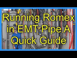 Running Romex in EMT Pipe A Quick Guide