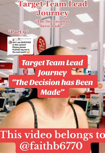 Target Team Lead Journey: Key Decisions in Retail Life