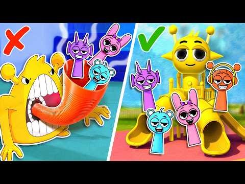 Don't Make Sprunki Eater Angry! *Giant Sprunki Game Of Clue*