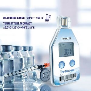 [Hot Item] En 12830 and IP67 USB Single Use Temperature Data Logger Cold Chain Temperature Monitoring
