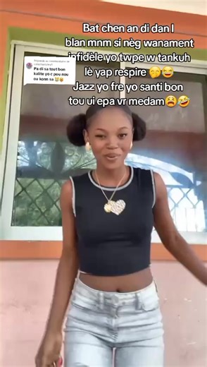 Réponse à @colashantzley1 wee weee🤣🔥#challenge #trendingvideo #viraltiktok #pourtoi #haïtiantiktok🇭🇹💯🇭🇹🇭🇹💎💎💎 #vibes #wanament #okaplakayanm😍 #trend #@🅱️arbier fraise🧿👸🏾💕🍓 @Wana NewsHT @OUANAMINTHE SAK_PASE🥇✅🇭🇹 @AmberlyCollection @🤍🤍𝕡𝕣𝕖𝕥𝕥𝕪 girl🤍🤍 @Jay_fidel 🇭🇹 @NayderMawozo🥹💔 @BLACK SONY OFFICIAL✝️ @!Barbier Peluche🫦👸🏾❤️ @𝐋𝐢𝐥.𝐁𝓎 ✞