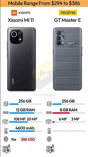 Xiaomi Mi 11 vs Realme GT Master E ⚡ Flagship Killer Battle!