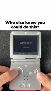 553K views · 3K reactions | Who Knew About This? - Did you know that you can change the color of the GameBoy Advance start-up screen when you have an original GameBoy/GameBoy Color game inserted? Not only does it change the start-up, it changes the color palette of the entire game! Did you know that your GameBoy Advance could do this? . . . #nintendo #gameboy #trivia #nostalgia #pokemon #gba #2000s | DKOldies.com | Facebook