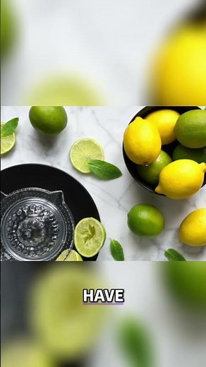 Lemon vs. Lime: Taste & Flavor Differences Explained! #shorts