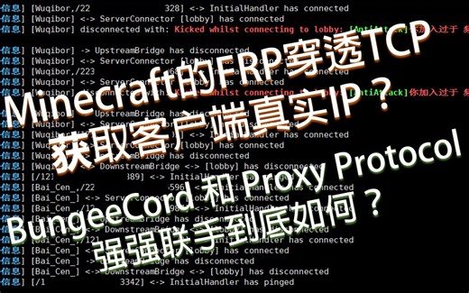 Minecraft服务器FRP反代TCP穿透中获取客户端真实IP