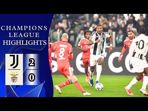 Juventus - Benfica | 2-0 | Highlights | Champions League 2025-26 | juventus benfica