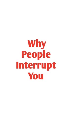 Why People Interrupt You (Dark Psychology Explained)