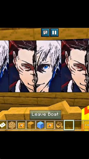 Gojo vs Sukuna fight But It's Minecraft Map Animation! 🤯#minecraft #trending shorts