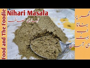 How to make nihari masala at home | Food and The Foodie