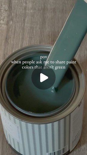 Meg Loren on Instagram: "Just in my green era right now  Color 1: Evergreen Fog by SW Color 2: 1905 Green by Magnolia Home Paint Color 3: Renewed by Magnolia Home Paint #diy #paintcolors #greenpaint #beforeandafter #homesweethome #homedecor"