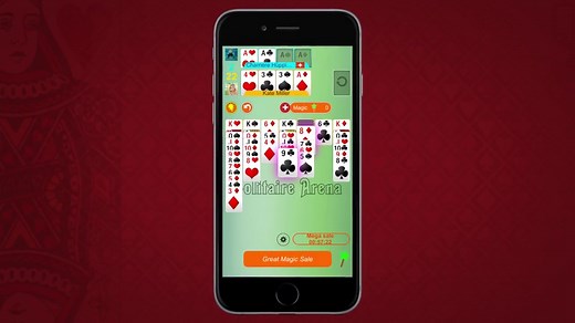 The coolest Solitaire game it's now online and free to download! Solitaire Arena looks good on your iPhone or iPad. Join the competition! Download here: http://bit.ly/1EKS7lz | Solitaire Arena Community
