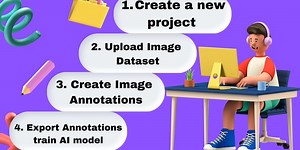 Image Annotation for AI Model training using Pinata
