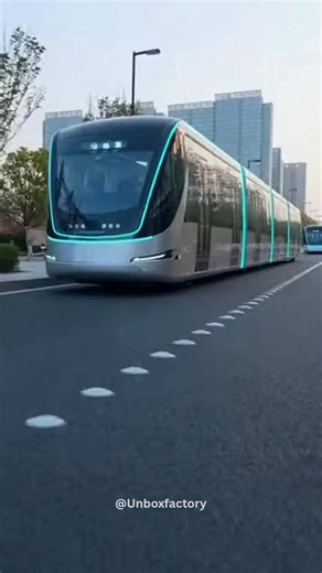 China has unveiled a new generation of trackless smart trains that don’t run on steel rails at all. Instead, these futuristic vehicles follow painted dotted lines on the road, guided by advanced sensors, AI vision systems, and satellite positioning. Known as Autonomous Rail Rapid Transit (ART), the system combines the flexibility of buses with the capacity and comfort of trams. Traditional rail infrastructure is expensive, time-consuming, and disruptive to build. These smart trains solve that pr