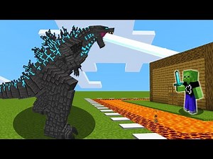GODZILLA vs The Most Secure House in Minecraft Pocket Edition