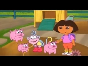 Dora the Explorer - Three Little Piggies [Click & Create!]